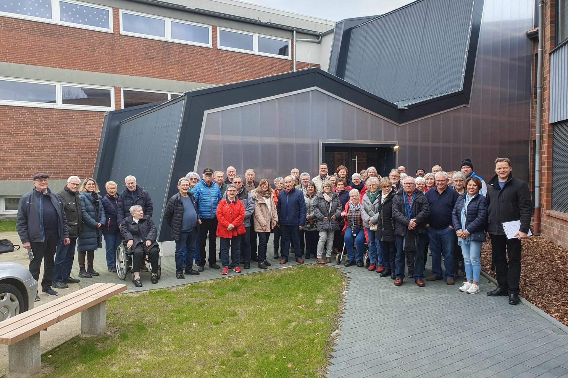 Besuchergruppe